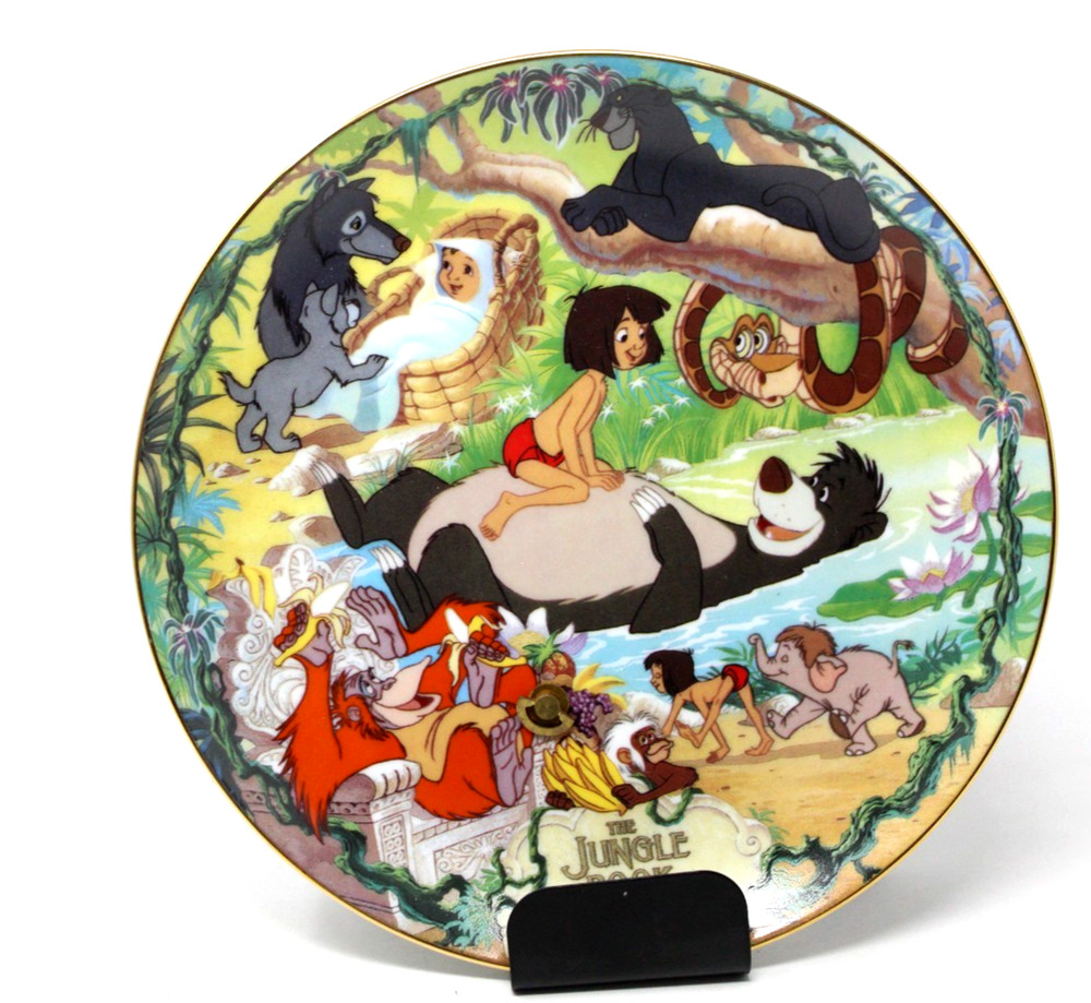 Disney Bradford Exchange "The Jungle Book" Musical Plate